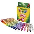 Crayola Jumbo Crayons, Nontoxic, 16/PK, Assorted PK CYO520390